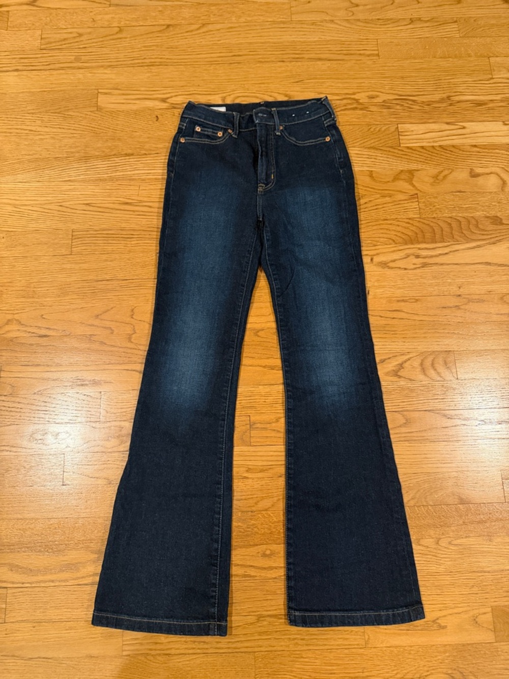 Gap Women’s Dark Blue Flared Jeans
